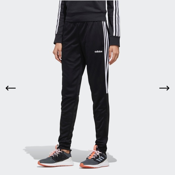 Adidas black track pants